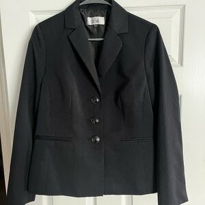 Le Suit Women's Elegant Black Blazer